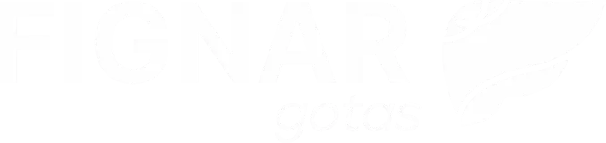 Logo Fignar Gotas oficial no cabeçalho da página